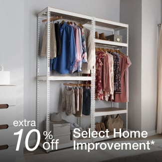 Extra 10% off Select Home Improvement*