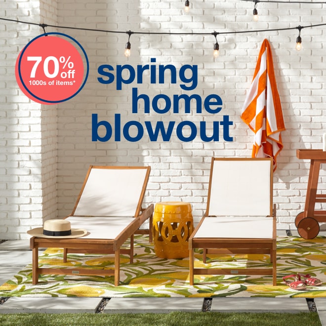 Spring Home Blowout