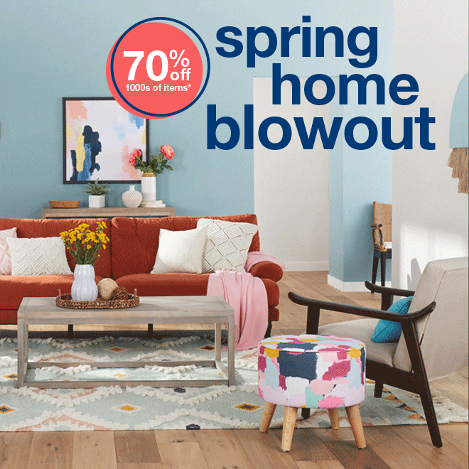Spring Home Blowout