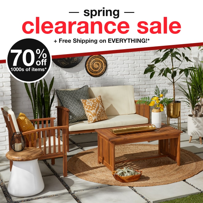 Spring Clearance Sale