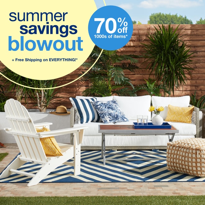 Shop the Summer Savings Blowout