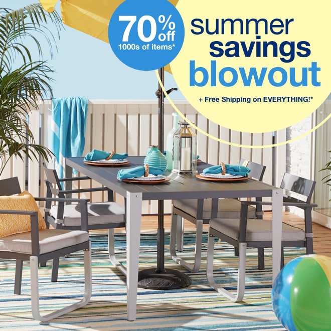 Shop the Summer Savings Blowout