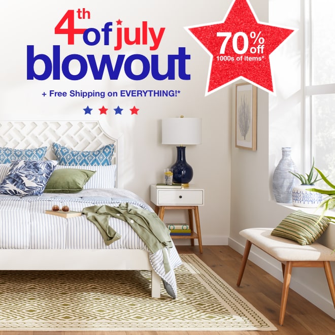 Shop the 4th of July Blowout