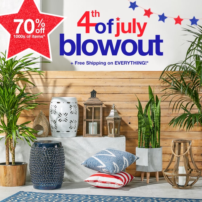 Shop the 4th of July Blowout