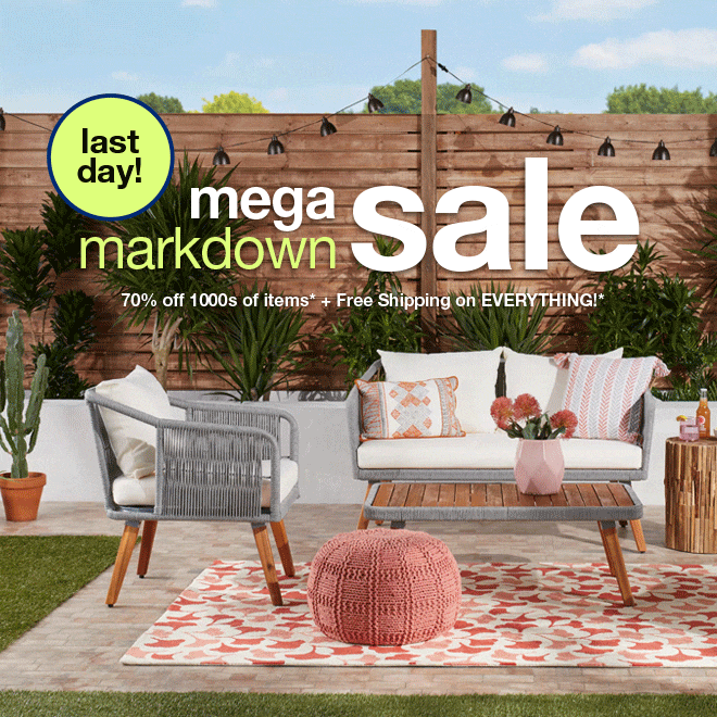 Shop the Mega Markdown Sale