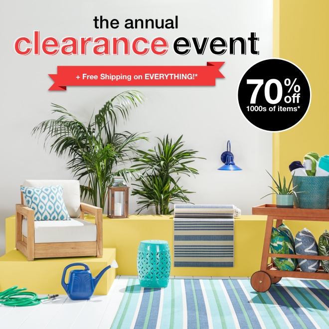 Shop The Annual Clearance Event