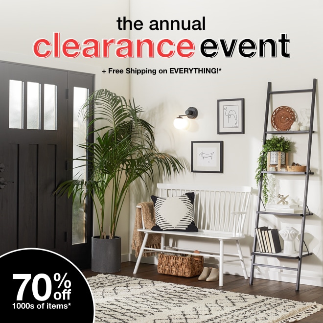 Shop the Annual Clearance Event