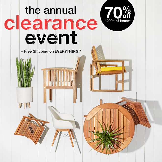 Shop The Annual Clearance Event