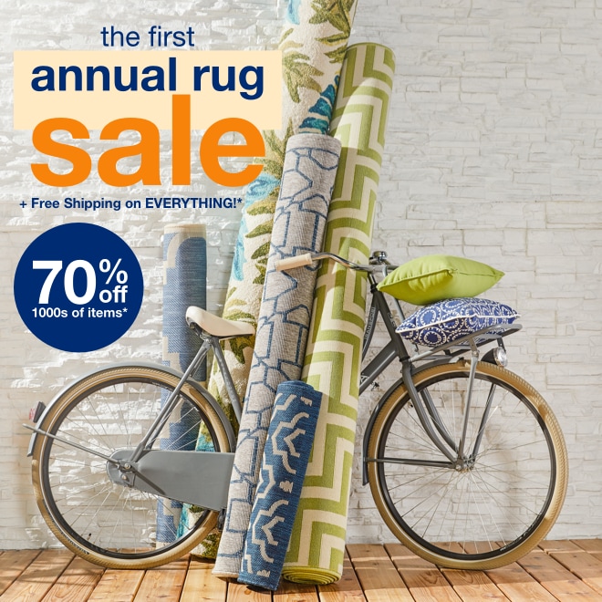 First Annual Rugs Sale