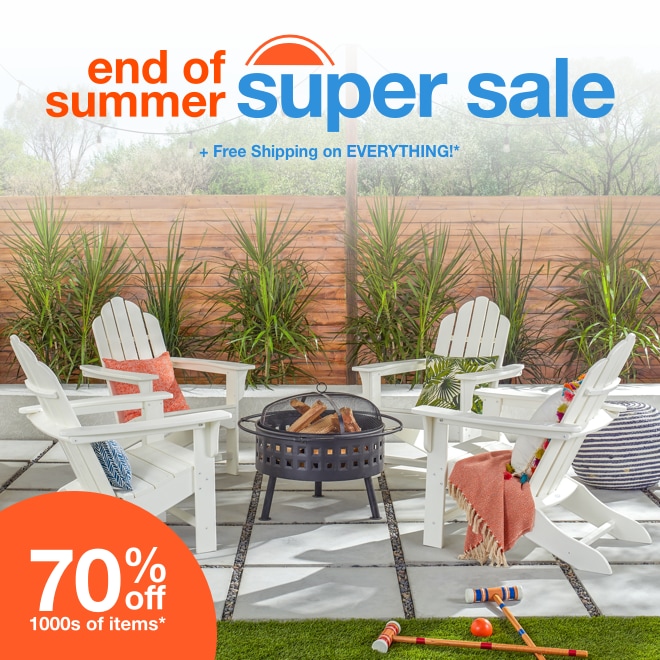 End of Summer Super Sale