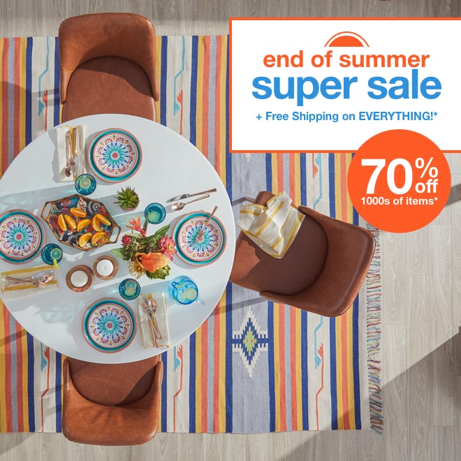 End of Summer Super Sale