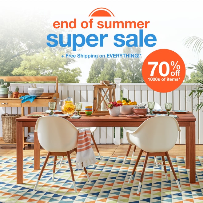 End of Summer Super Sale