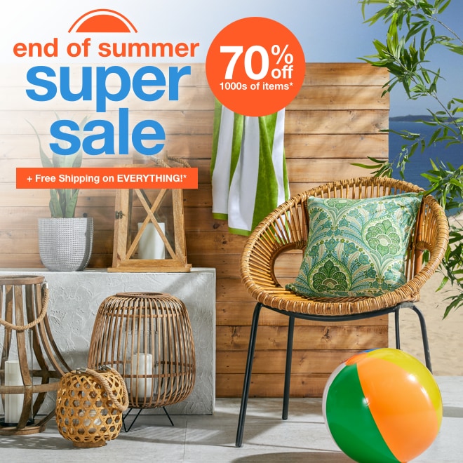 End of Summer Super Sale