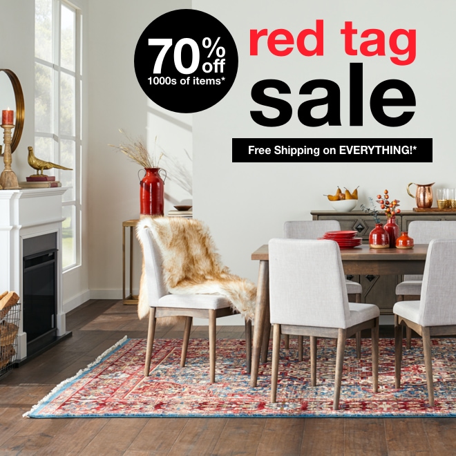 Red Tag Sale