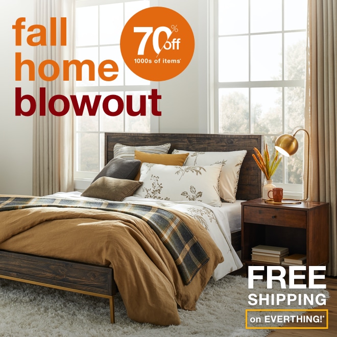 Fall Home Blowout