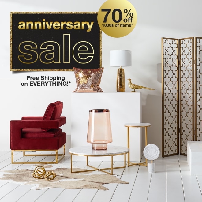 Overstock Anniversary Sale