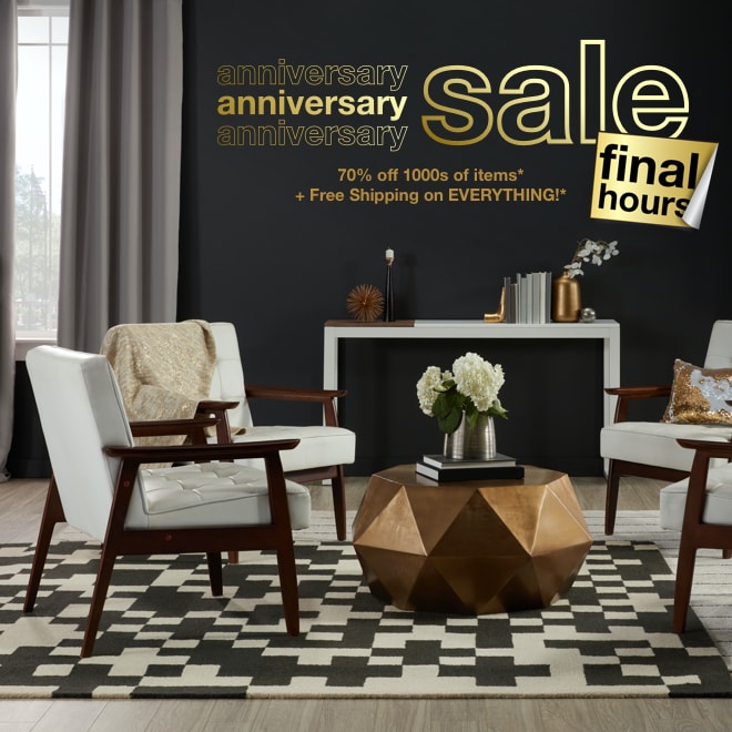 Overstock Anniversary Sale Final Hours