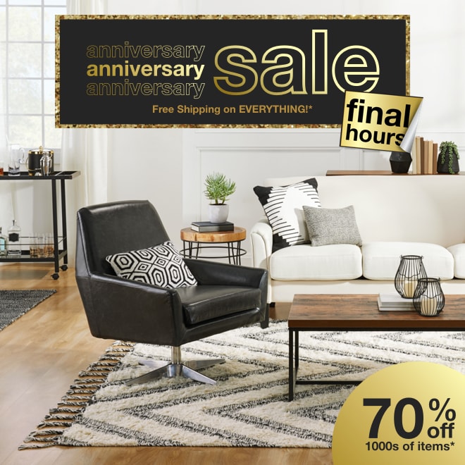 Overstock Anniversary Sale (Final Hours)