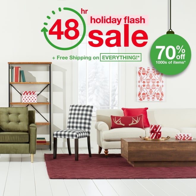 48-Hour Holiday Flash Sale