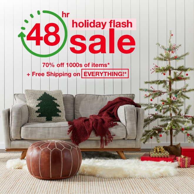 48 Hr Holiday Flash Sale