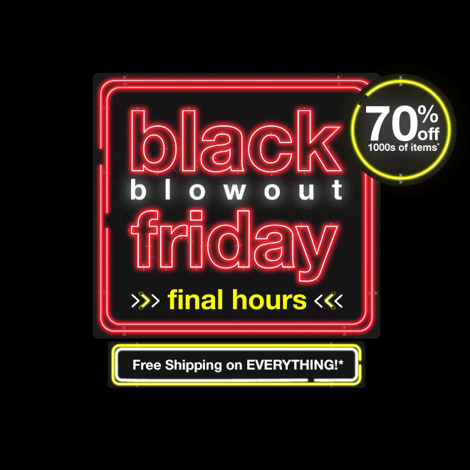 Black Friday Final Hours