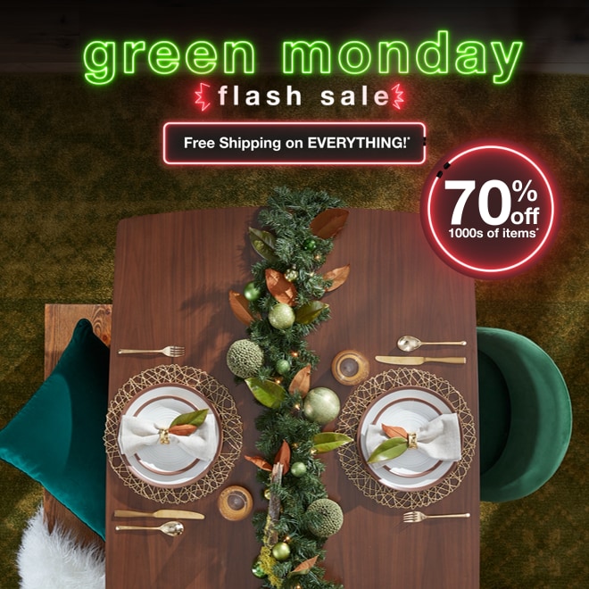 Green Monday Flash Sale