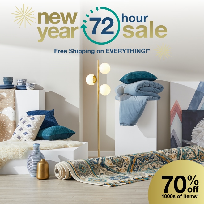 New Year 72 Hour Flash Sale