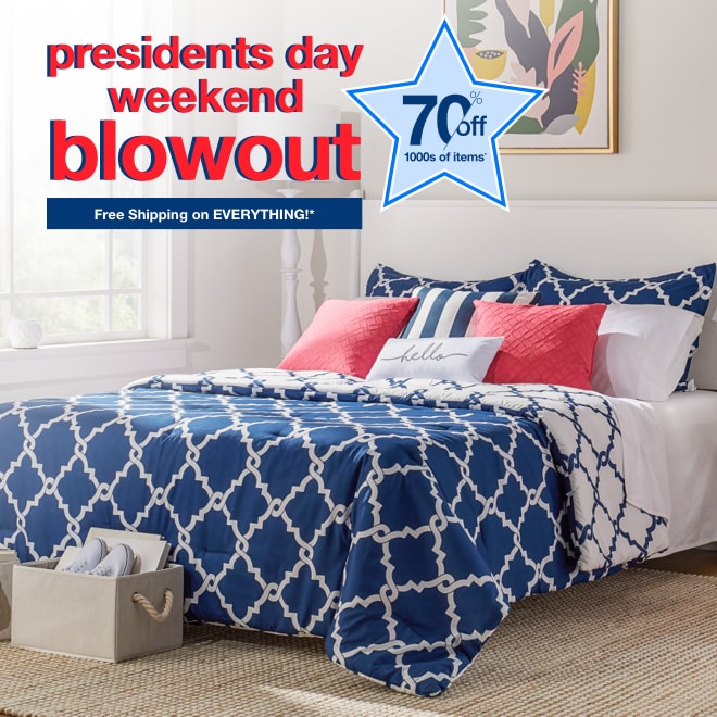 Presidents Day Weekend Blowout