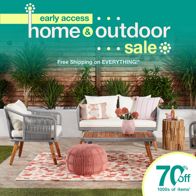 Spring Home & Outdoor Sale