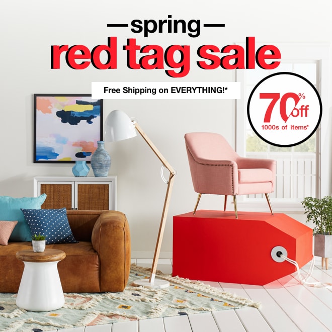 Spring Red Tag Sale