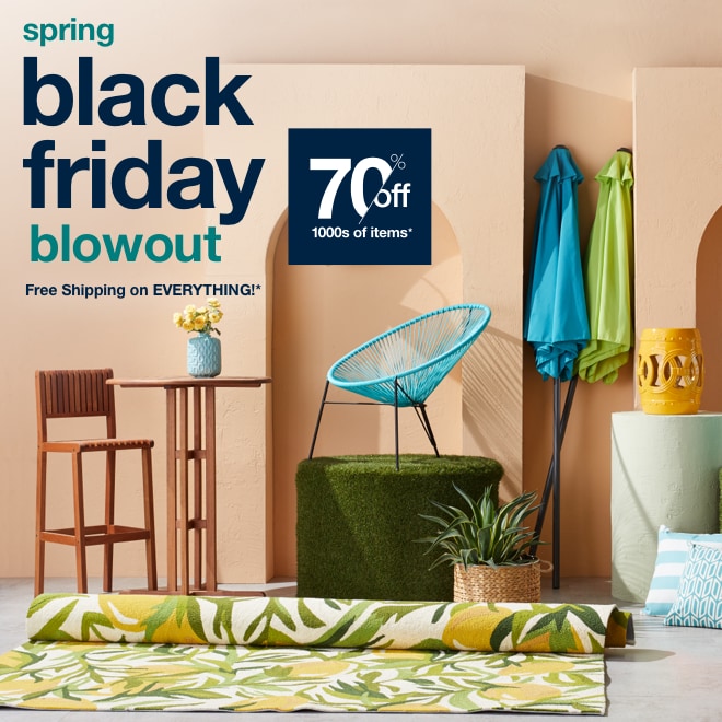 Spring Black Friday Blowout