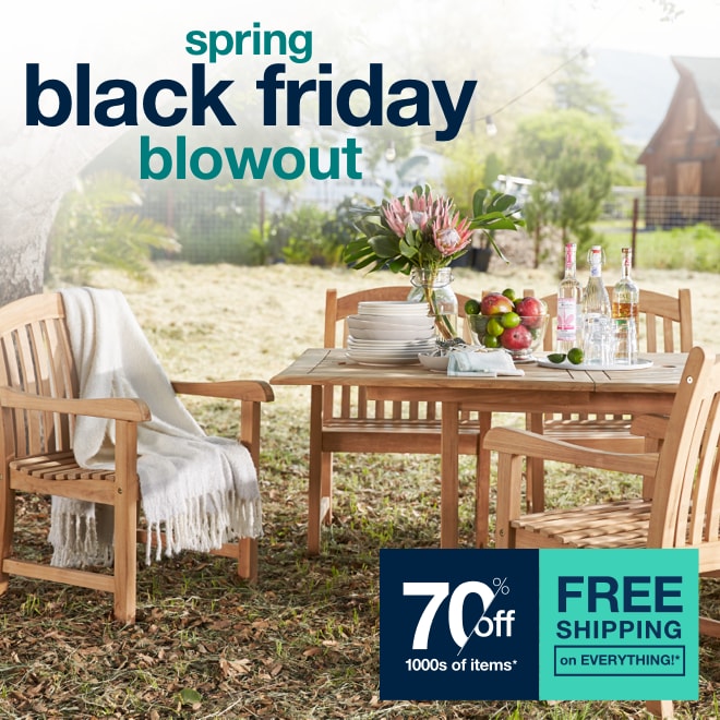 Spring Black Friday Blowout