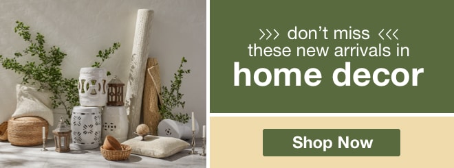 New Arrivals: Home Decor