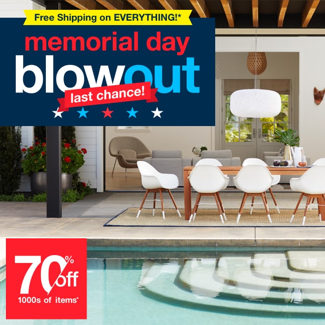 Memorial Day Blowout Last Chance