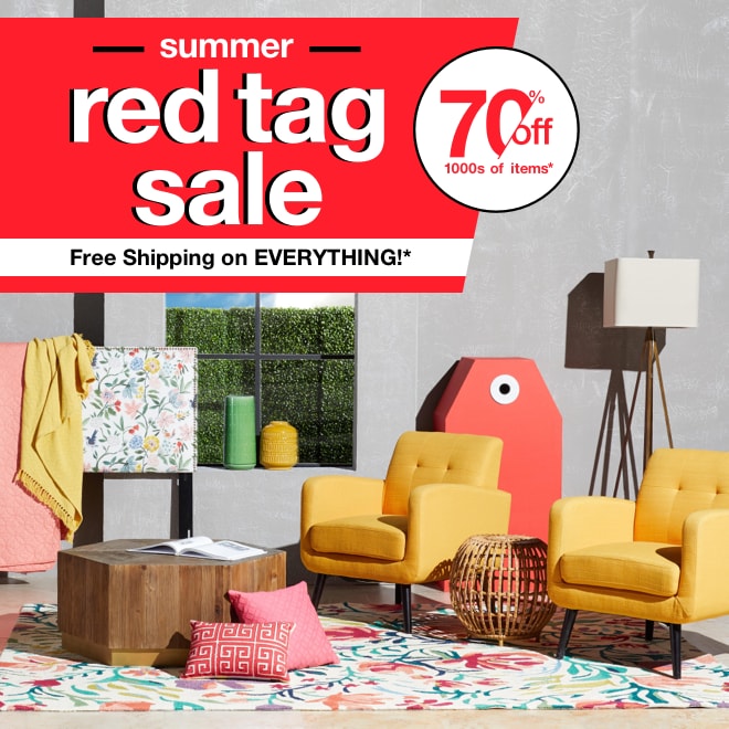 Summer Red Tag Sale