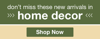 New Arrivals: Home Decor