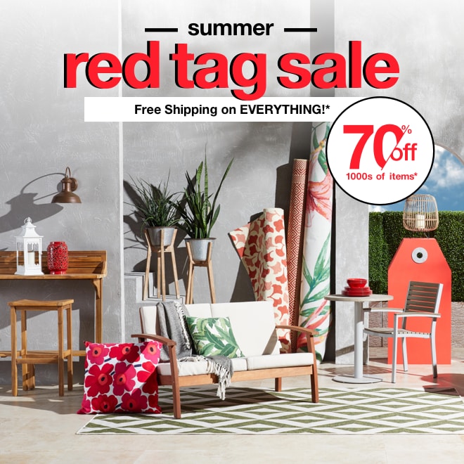 Summer Red Tag Sale