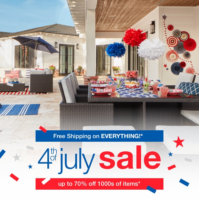 4th of July Sale