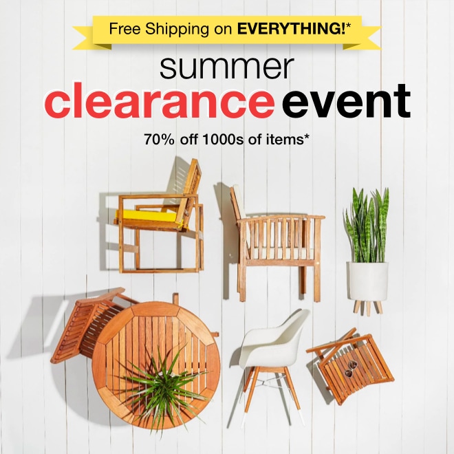 Summer Clearance Event