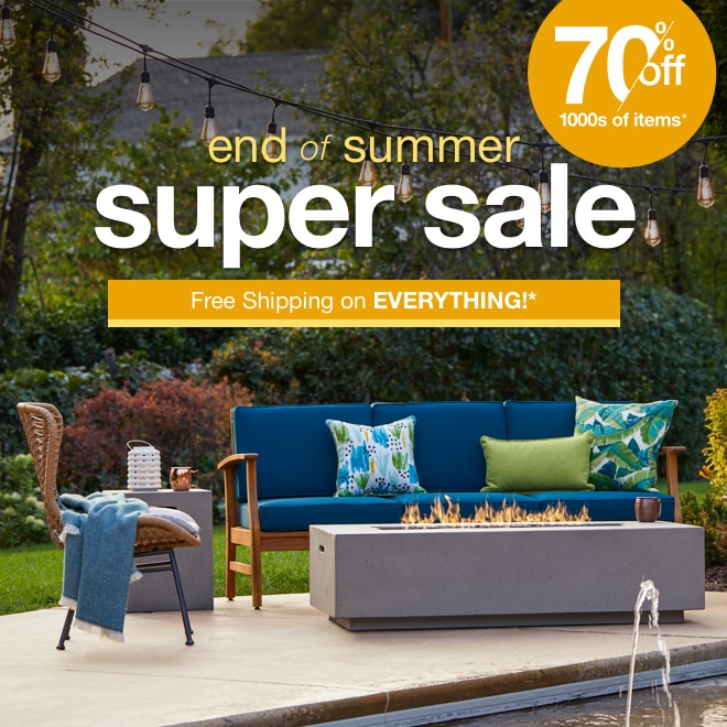 End of Summer Super Sale