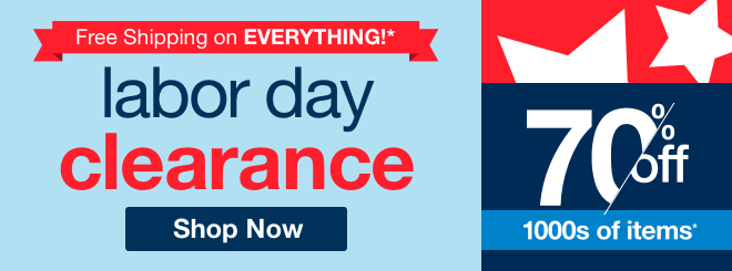 Labor Day Clearance