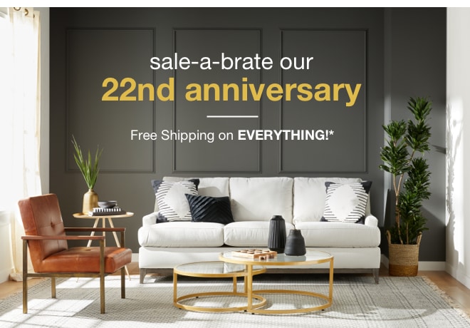 Sale-a-Brate Our 22nd Anniversary!