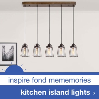 Inspire Fond Memories - Kitchen Island Lights