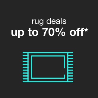 Rug Deals Up to 70% Off*