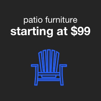 Patio Furniture Starting at $99