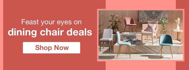 Feast your eyes on dining chair deals | minus: Shop Now