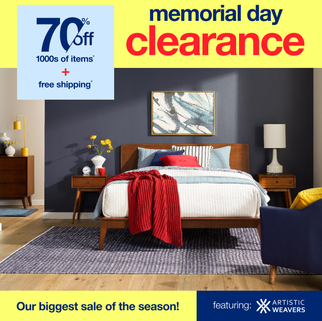Memorial Day Clearance Event