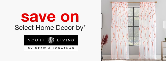 save on select Home Decor by Scott Living
