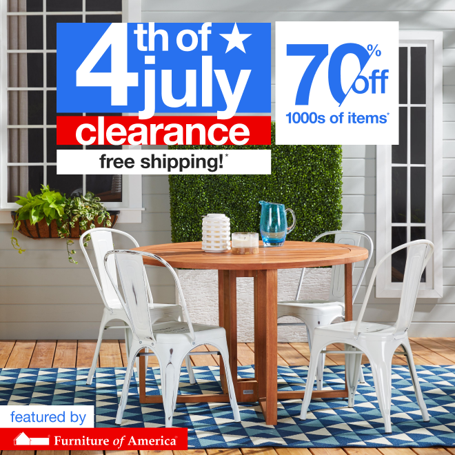 4th of July Clearance Event