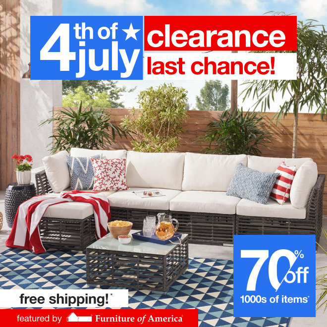 4th of July Clearance Last Chance